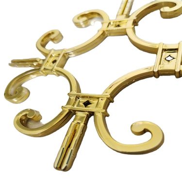Uv Proof Flower Internal Georgian Bars For Double Glazing Door Decoration