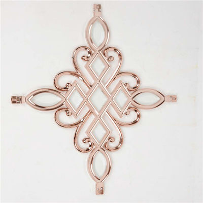 Elegant Georgian Bar Flowers in Rose Gold for Home Beauty Insulated Glasses Units