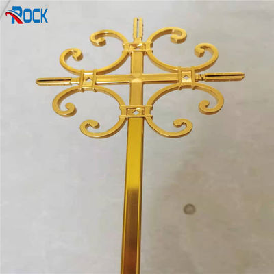 Shine Surface Gold 5*8mm Windows Georgian Bar Decorative Flowers