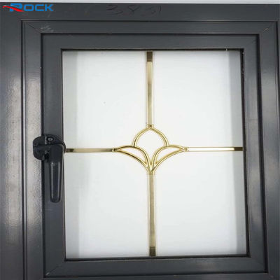 Aluminum Georgian Style Double Glazing Bar For Frameless Acoustic Ig Unit Tops