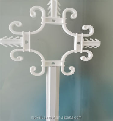 8*18mm White Color Georgian Bar For Double Glazed Windows Flower Windows Accessories