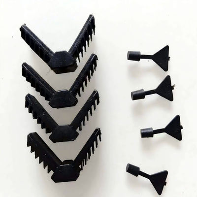 6a-27a Modernes Design Eck-Schlüssel-Zubehör Hotelnutzung Kunststoff- und Glasdichtung für Tür- und Fenster-Isolier-Abstandshalter