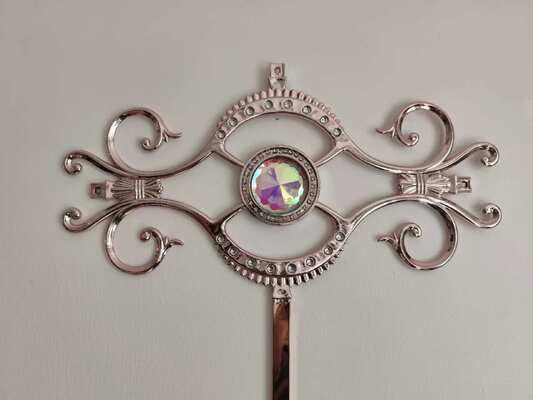 UV-beständige Georgian-Bar-Gitter 7*15mm Kunststoff-Dekormuster für Isolierglaseinheiten (IGU)