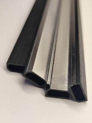 Hybride Glasfaser-Wärme-Rand-Abstandsbar, Metalllaminiert-Hohlprofil, zur Isolierung von Glasgeräten