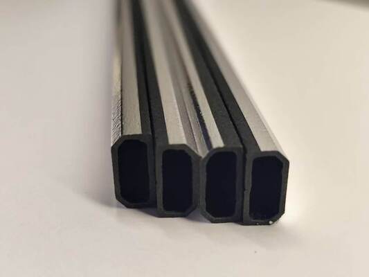 Hybrid-Glasfaser-Warmrand-Abstandhalter 6A-27A, Metall-Laminat-Hohlprofil für Isolierglas-Einheiten (IGU)