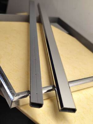 Hybrid Glasfaser Warm Edge Spacer Bar 6A-27A, Hohlmetalllaminat für Doppelverglasung IGU