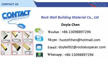 6A–27A Hybrid Fiberglass Warm Edge Spacer Bar, Hollow Metal Laminate, Energy-Saving for Double Glazing IGU